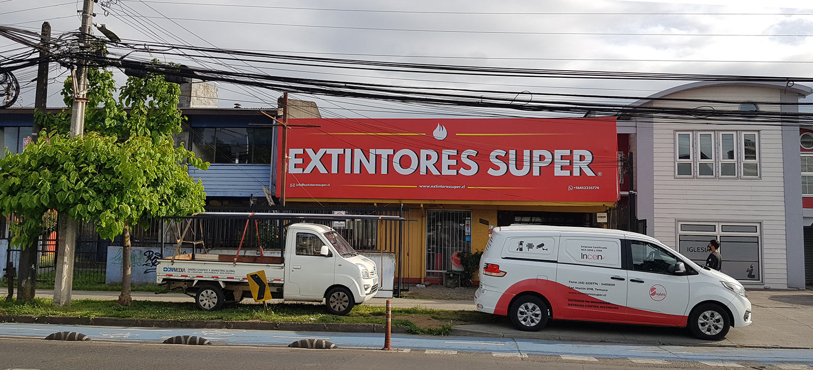 Construcción Marquesinas Extintores Super Temuco