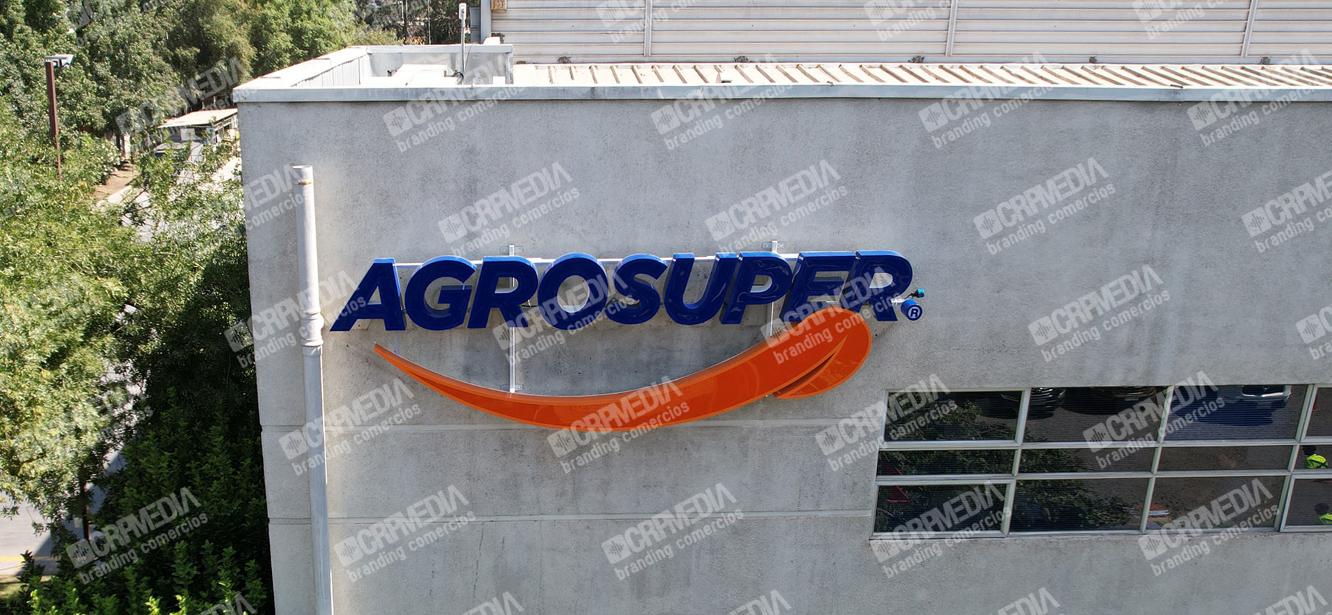 logo volumetrico Agrosuper